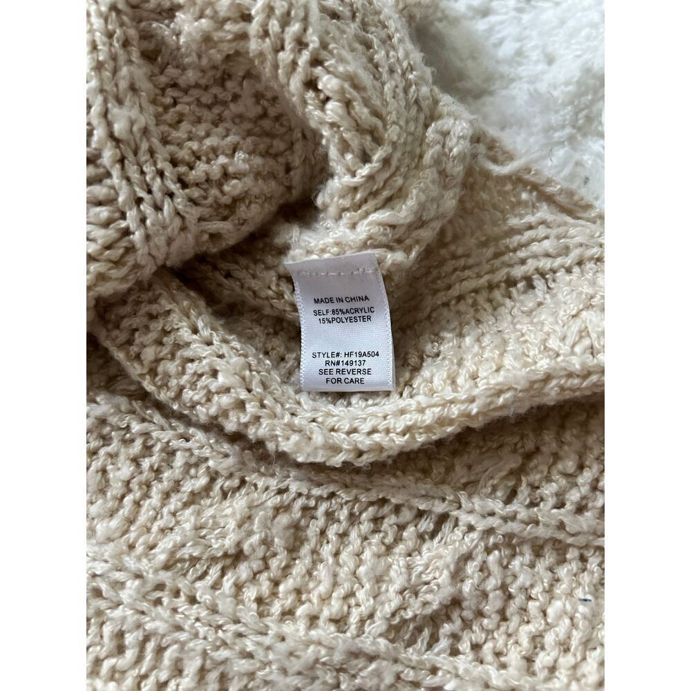 American Threads Knit V-Neck Long Sleeve Sweater S - Picture 2 of 4